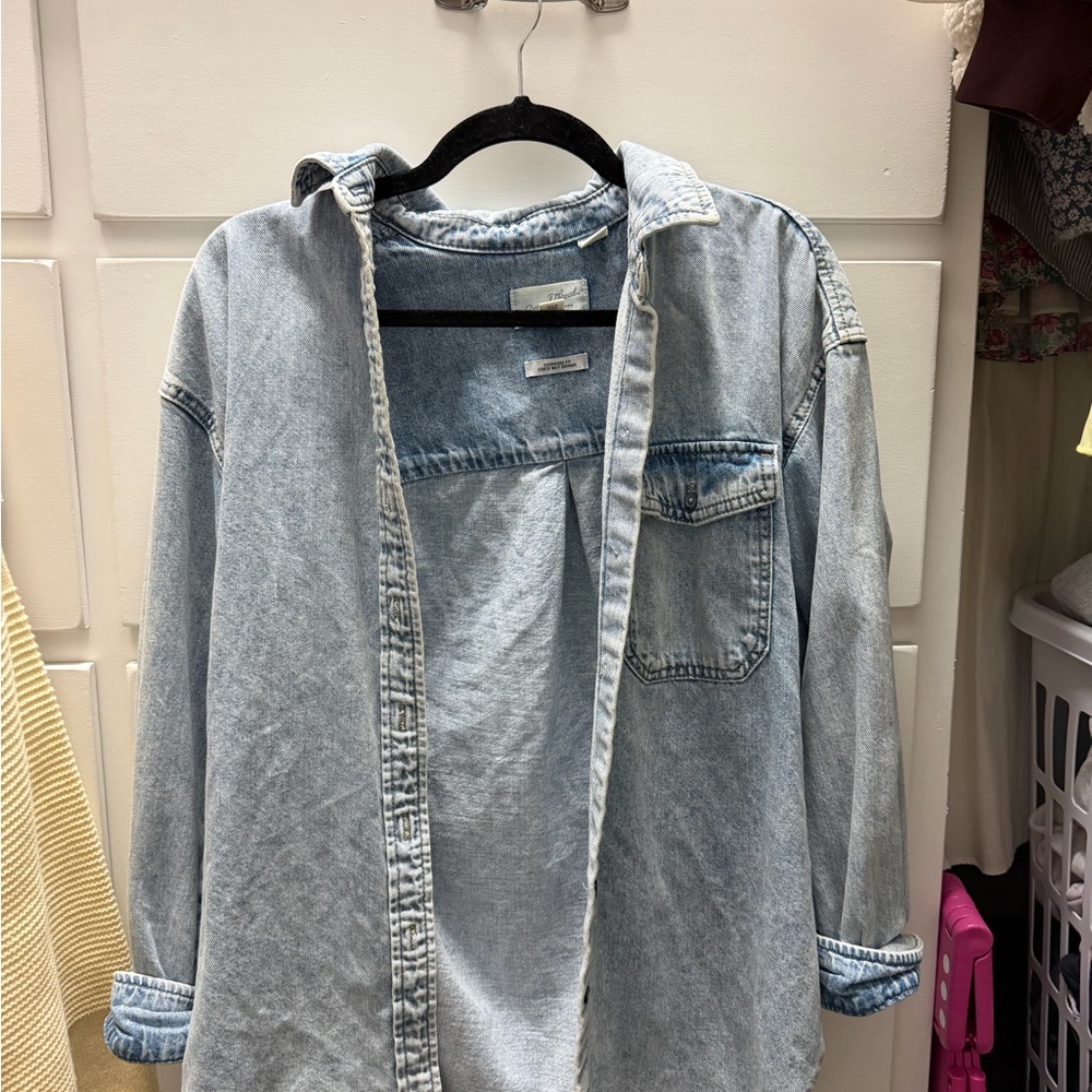 Universal Thread Blue Denim Shirt